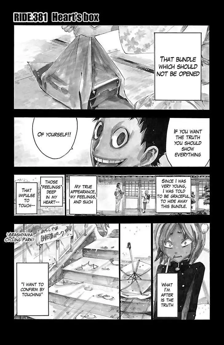 Yowamushi Pedal Chapter 381 1